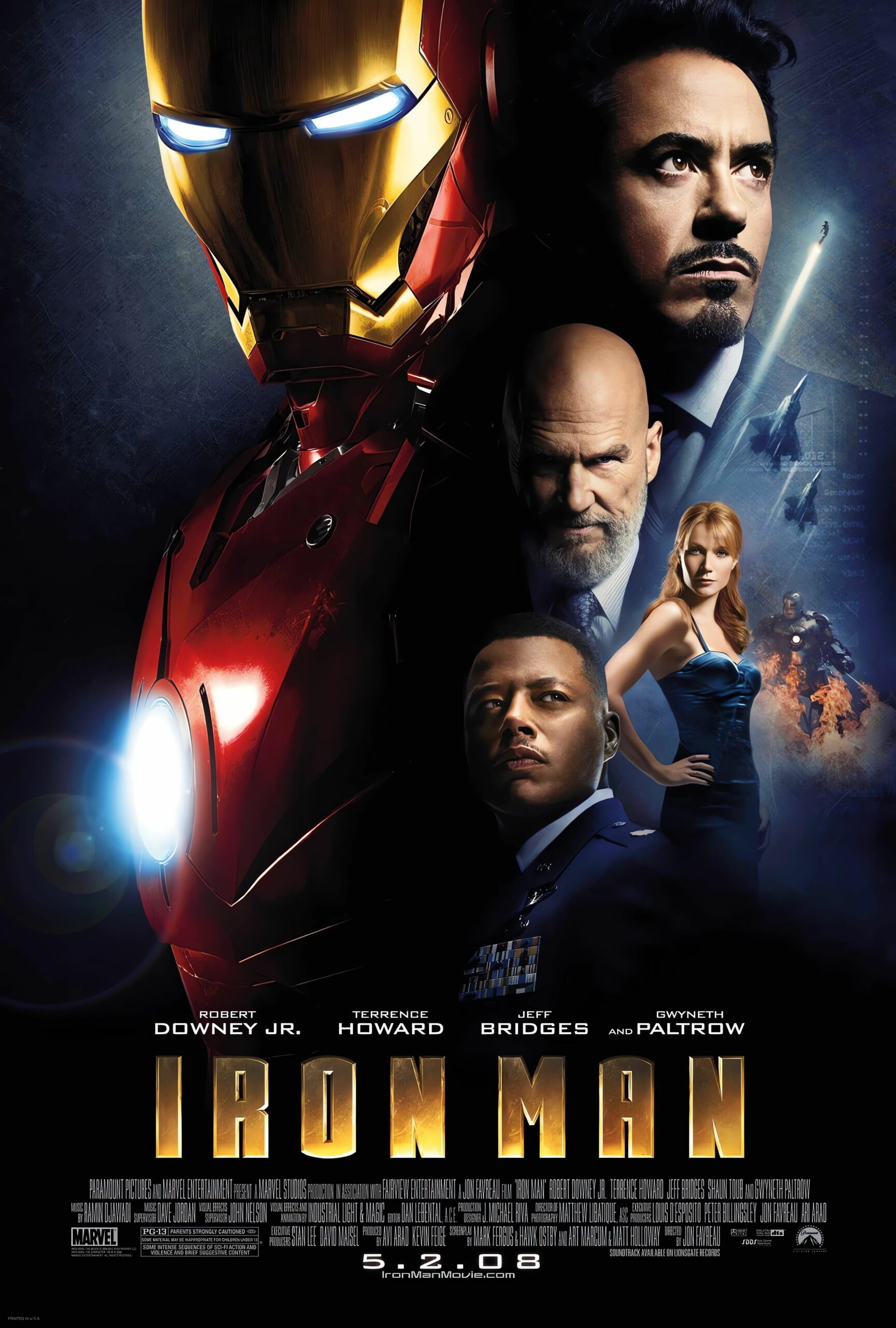 Iron Man 2008 Poster